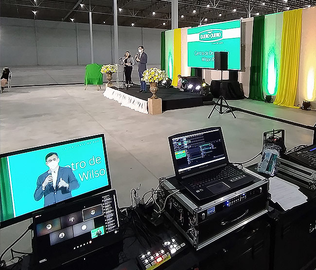 Soluções Profissionais de Live Streaming para Eventos Híbridos e Virtuais